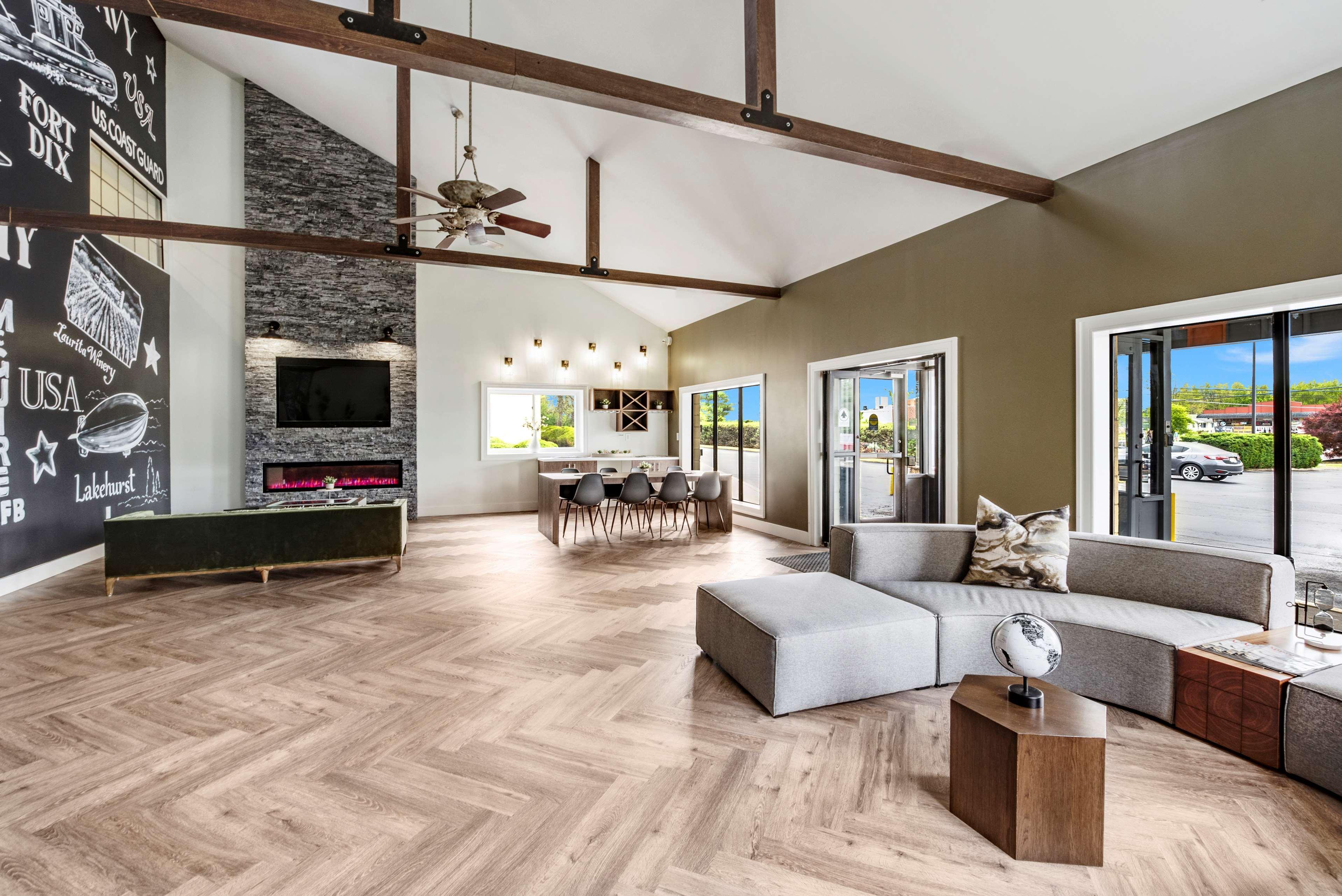 Vista Lobby SureStay Plus Hotel by Best Western McGuire AFB Jackson