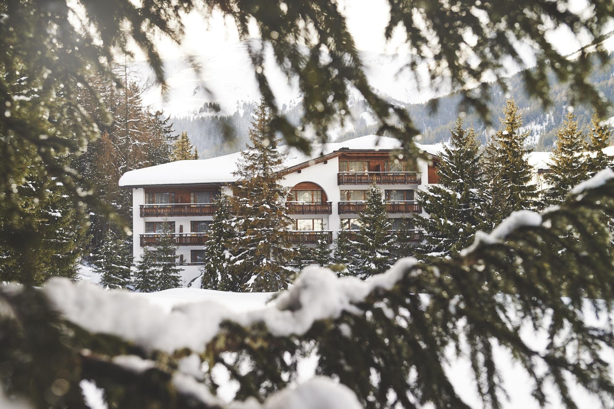 Vista Exterior Hotel Waldhuus Davos
