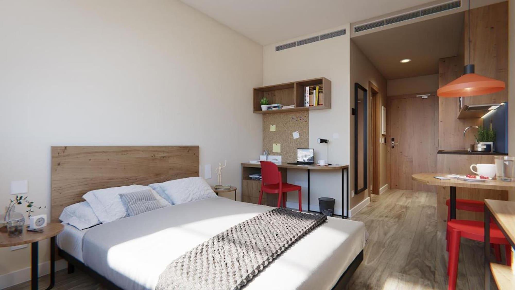 Habitación Livensa Living Studios Madrid Alcobendas