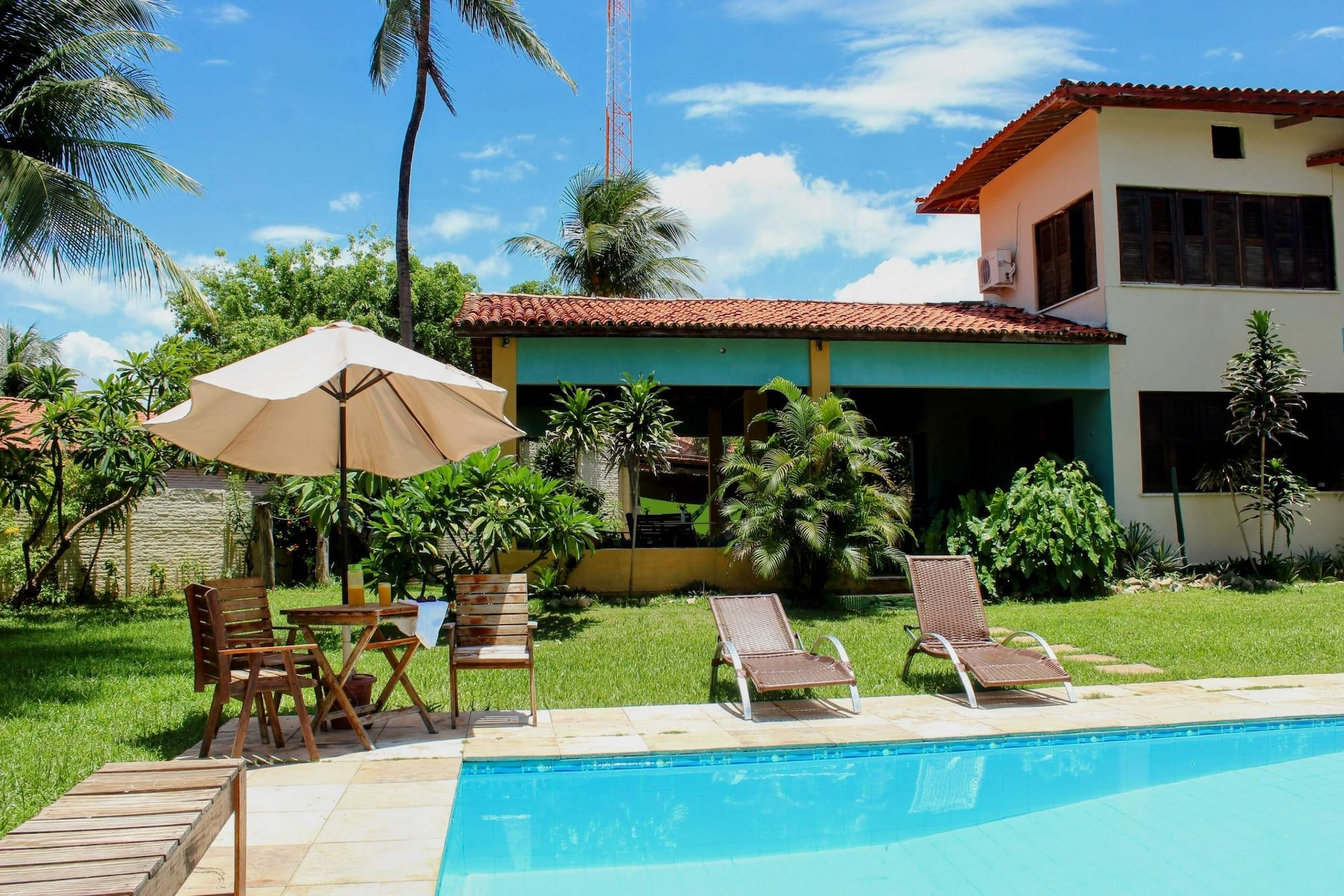 Vista Piscina Casa Mandacaru Pousada