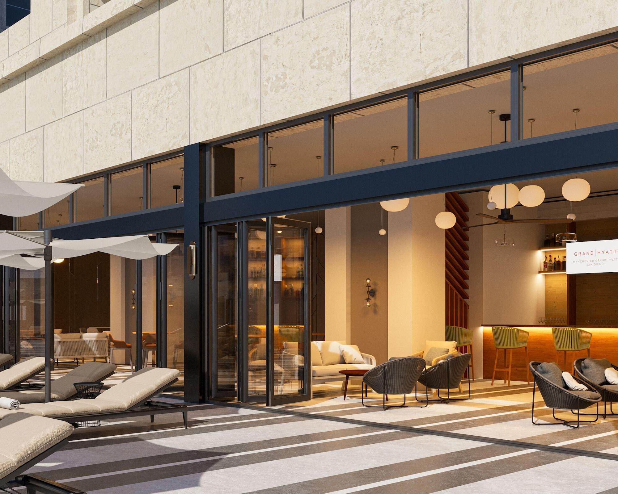 Vista da piscina Manchester Grand Hyatt San Diego