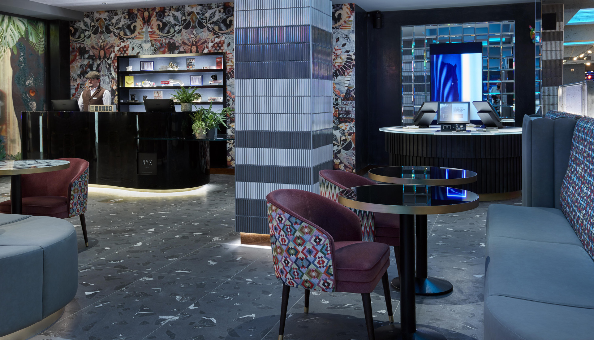 Vista Lobby NYX Hotel London Holborn by Leonardo Hotels