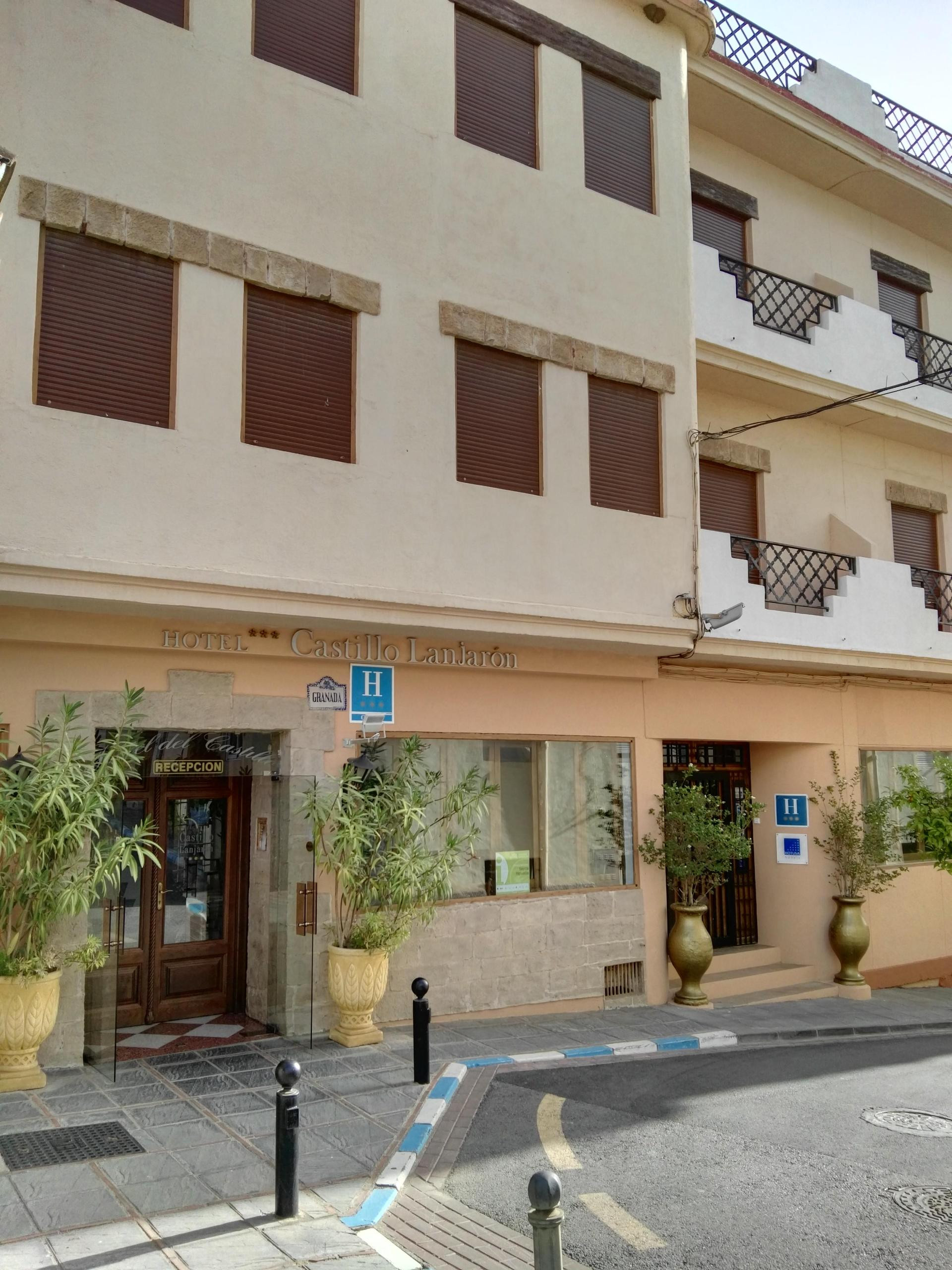 Vista Exterior Hotel Castillo Lanjaron