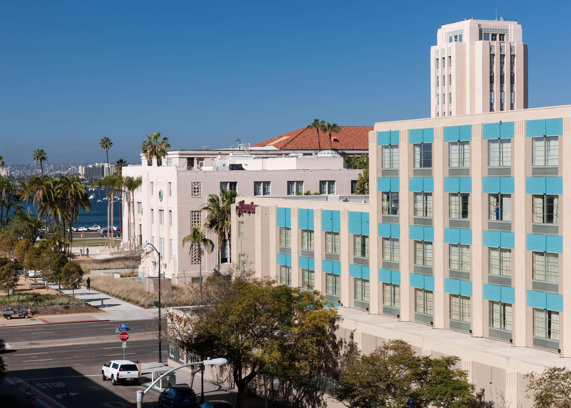 Vista Exterior Hampton Inn San Diego-Downtown