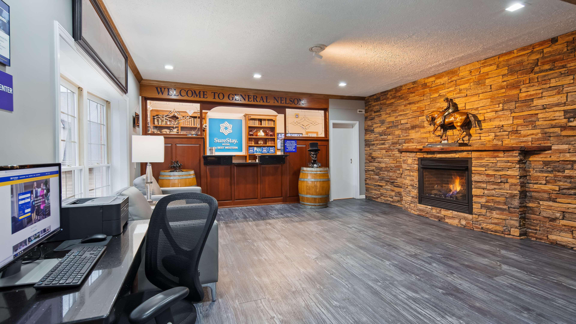 Vista Lobby SureStay Hotel by Best Western Bardstown General Nelson