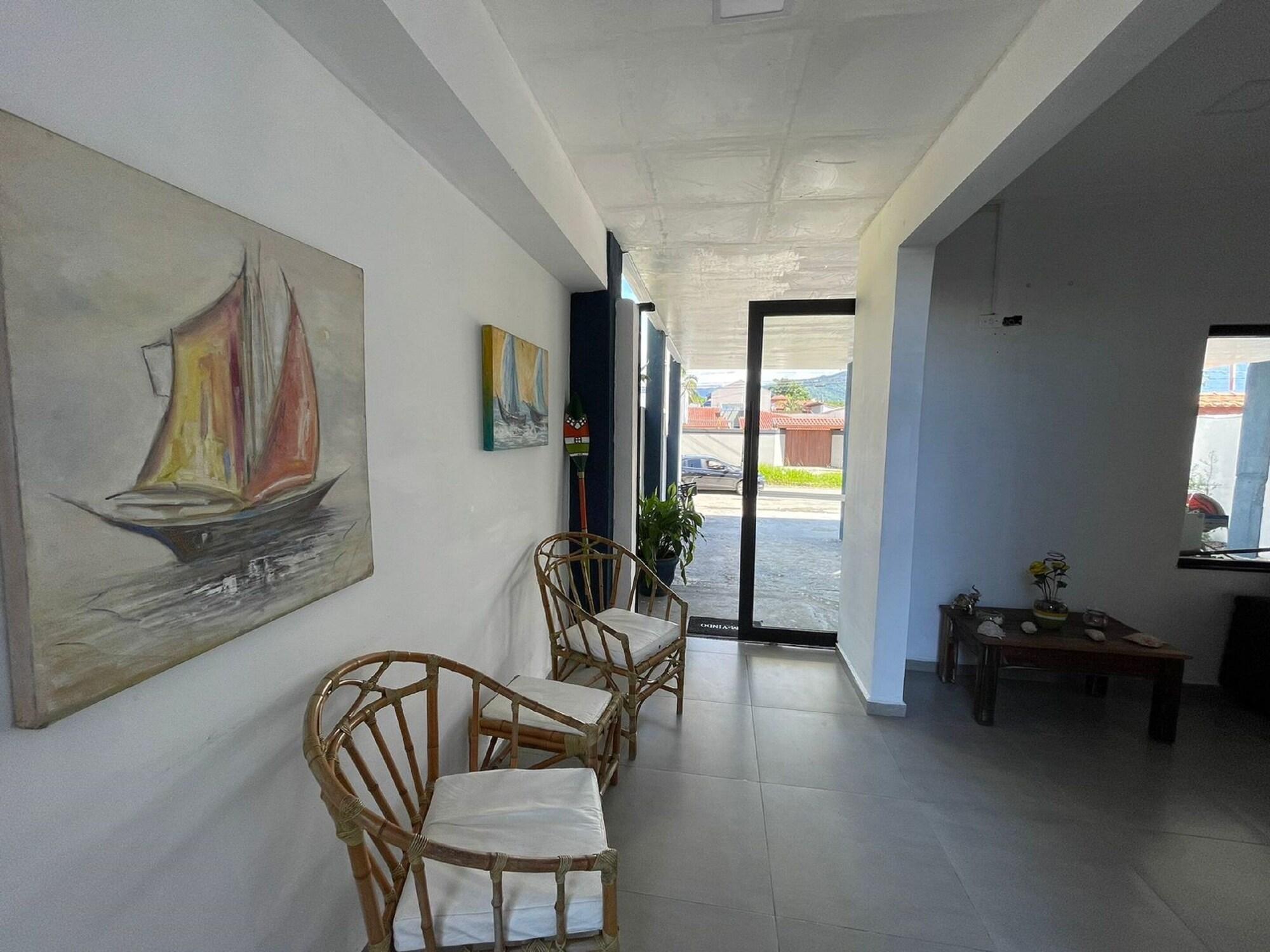 Vista Lobby POUSADA AZUL MARINHO UBATUBA