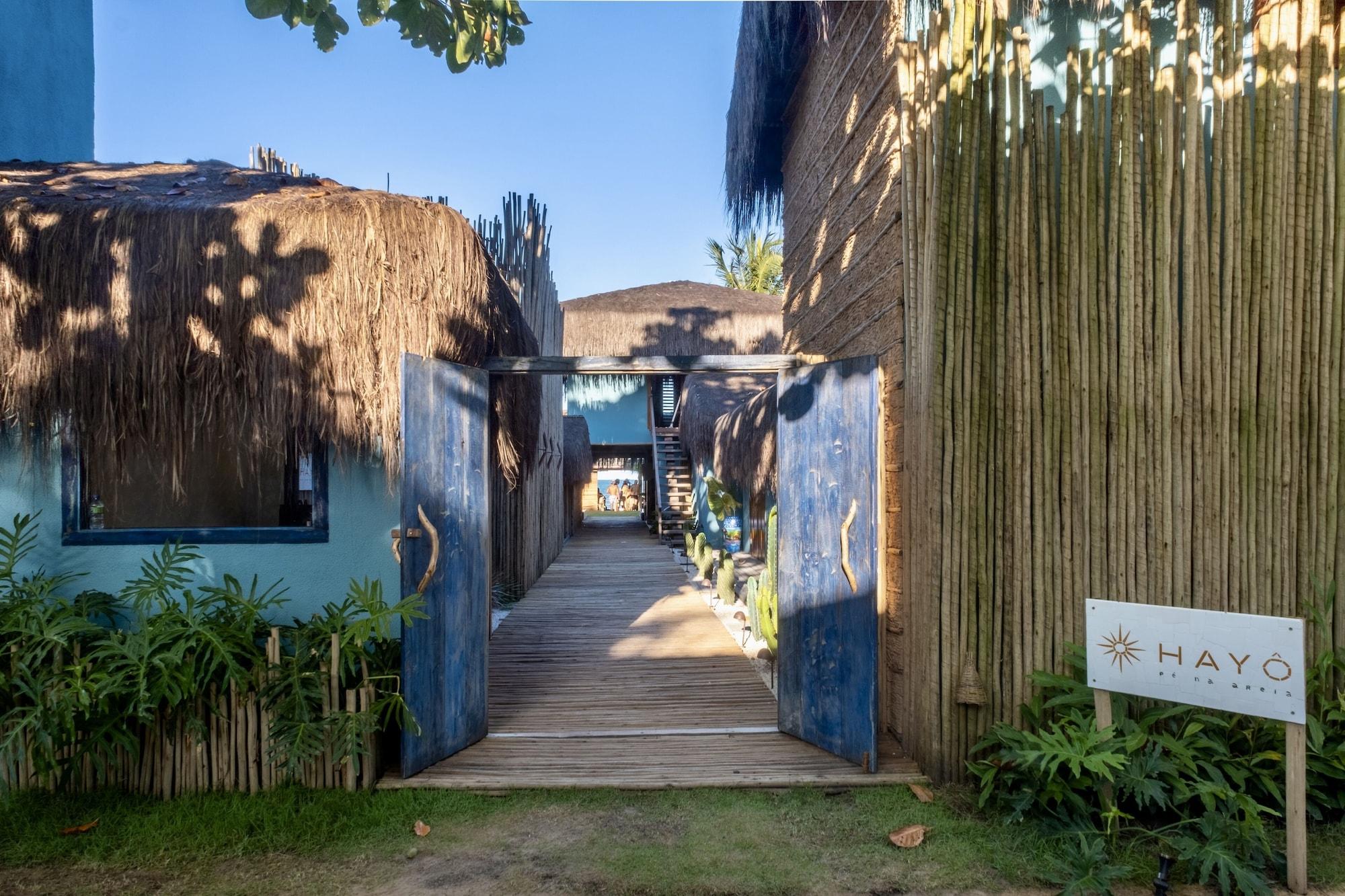 Vista Exterior Pousada Hayo Pé na Areia