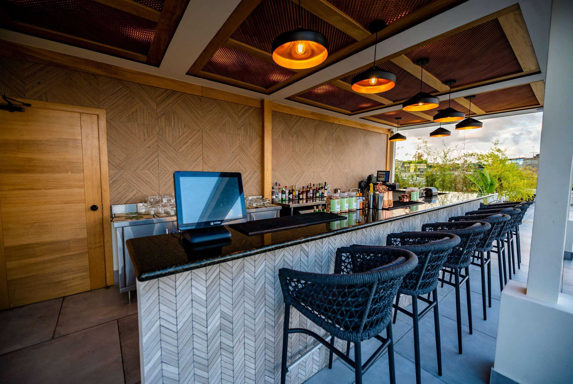 Bar/Salón Gran Hotel Europa Santo Domingo, Trademark by Wyndham