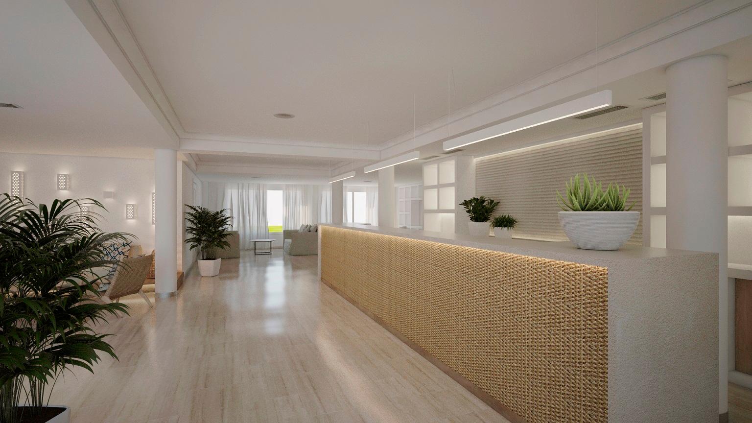 Vista Lobby Grupotel Aldea Cala'n Bosch