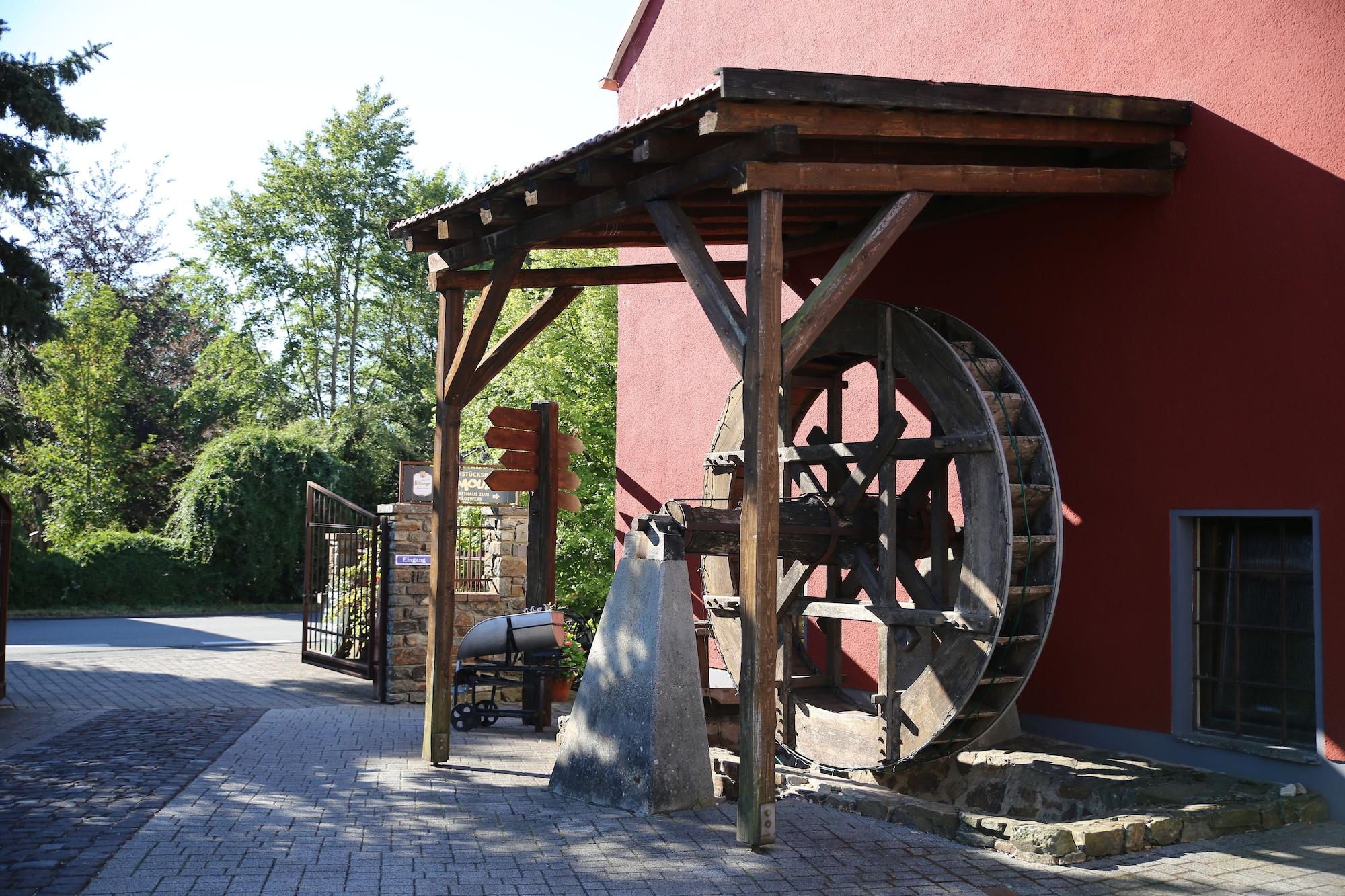 Vista Exterior Historische Wassermühle