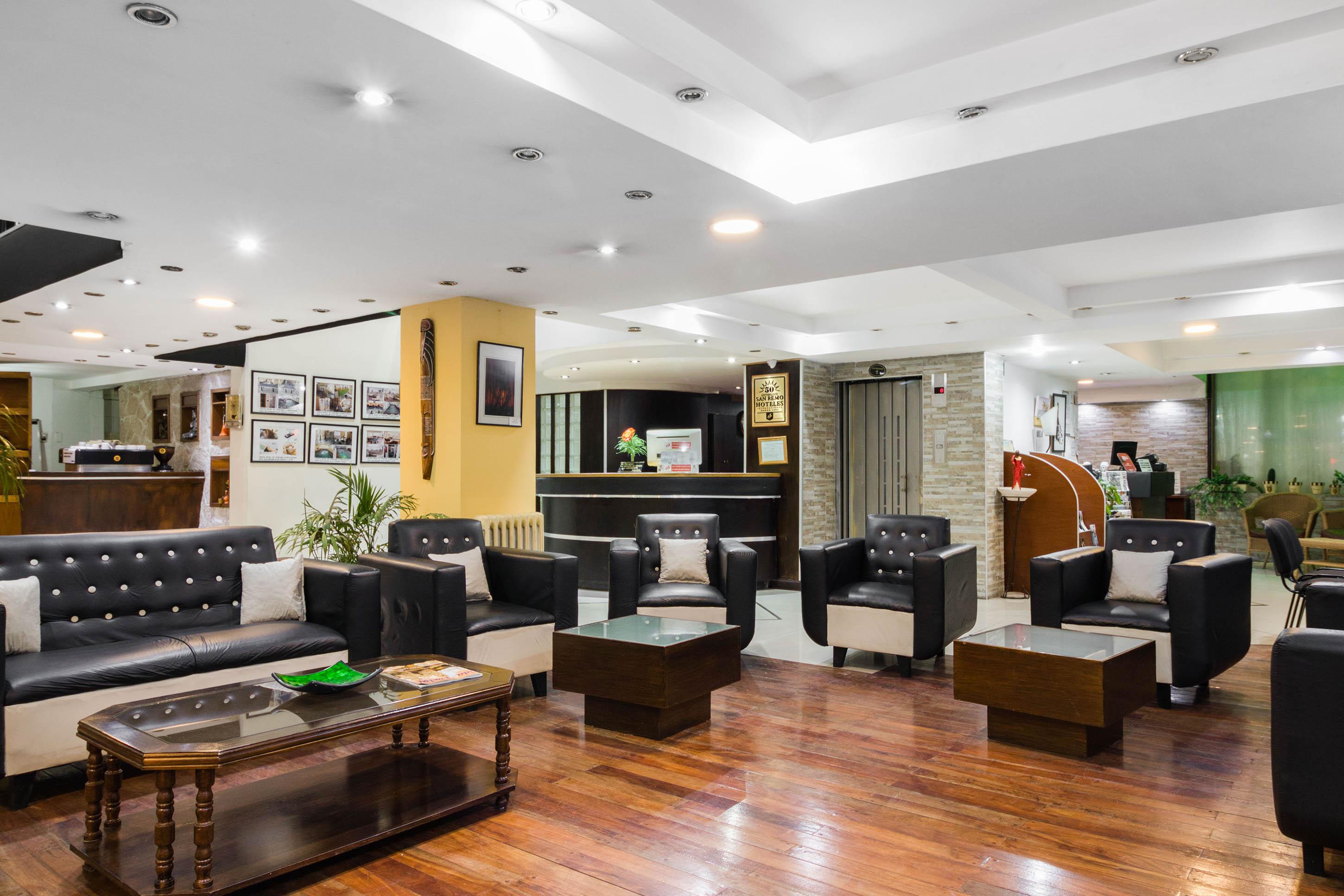 Vista Lobby San Remo Grand Hotel
