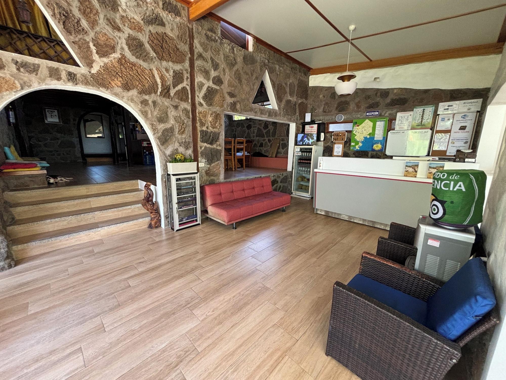 Vista Lobby Lava House Hostal