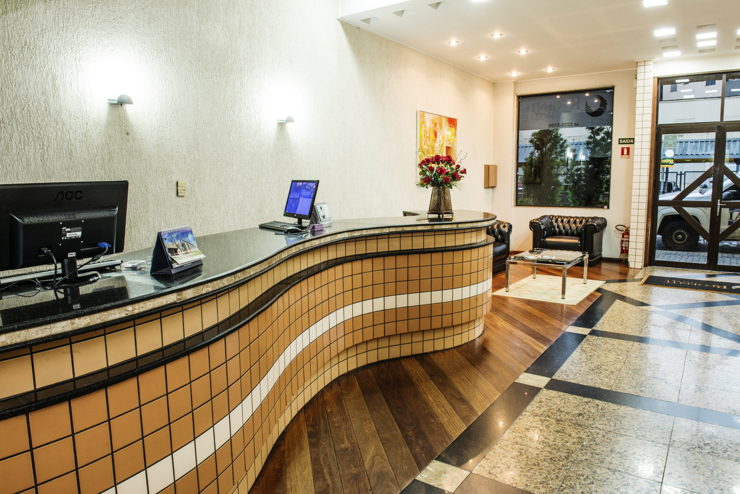 Vista Lobby Regente Hotel