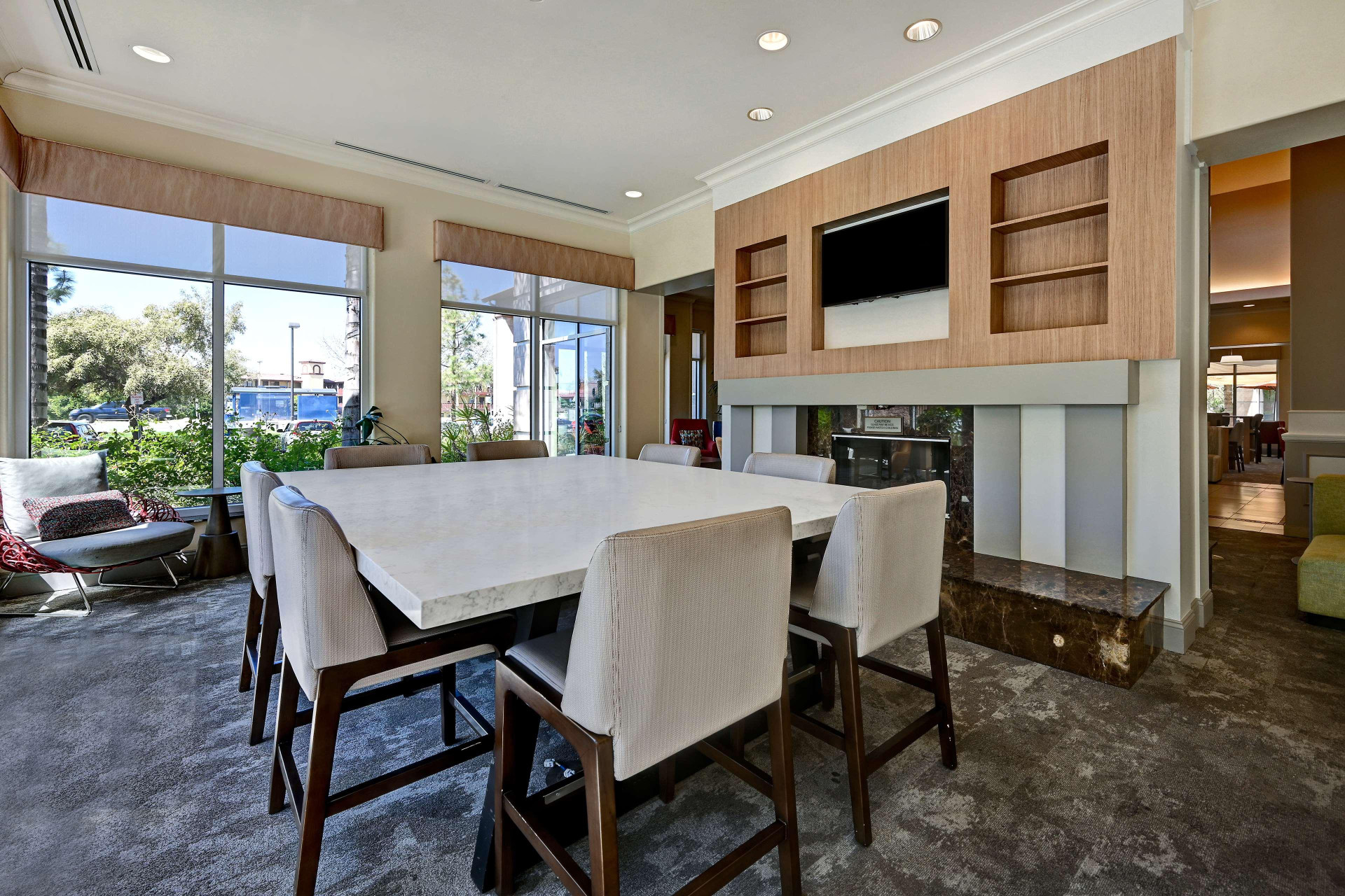 Vista Lobby Hilton Garden Inn  San Bernardino