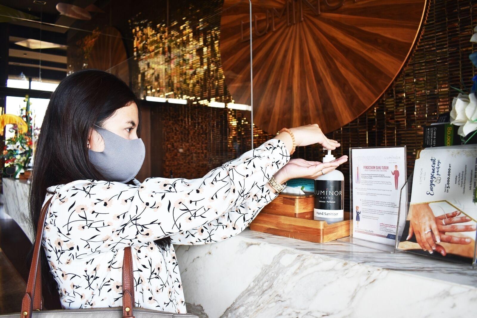 Vista Lobby Luminor Hotel Airport Sidoarjo by WH