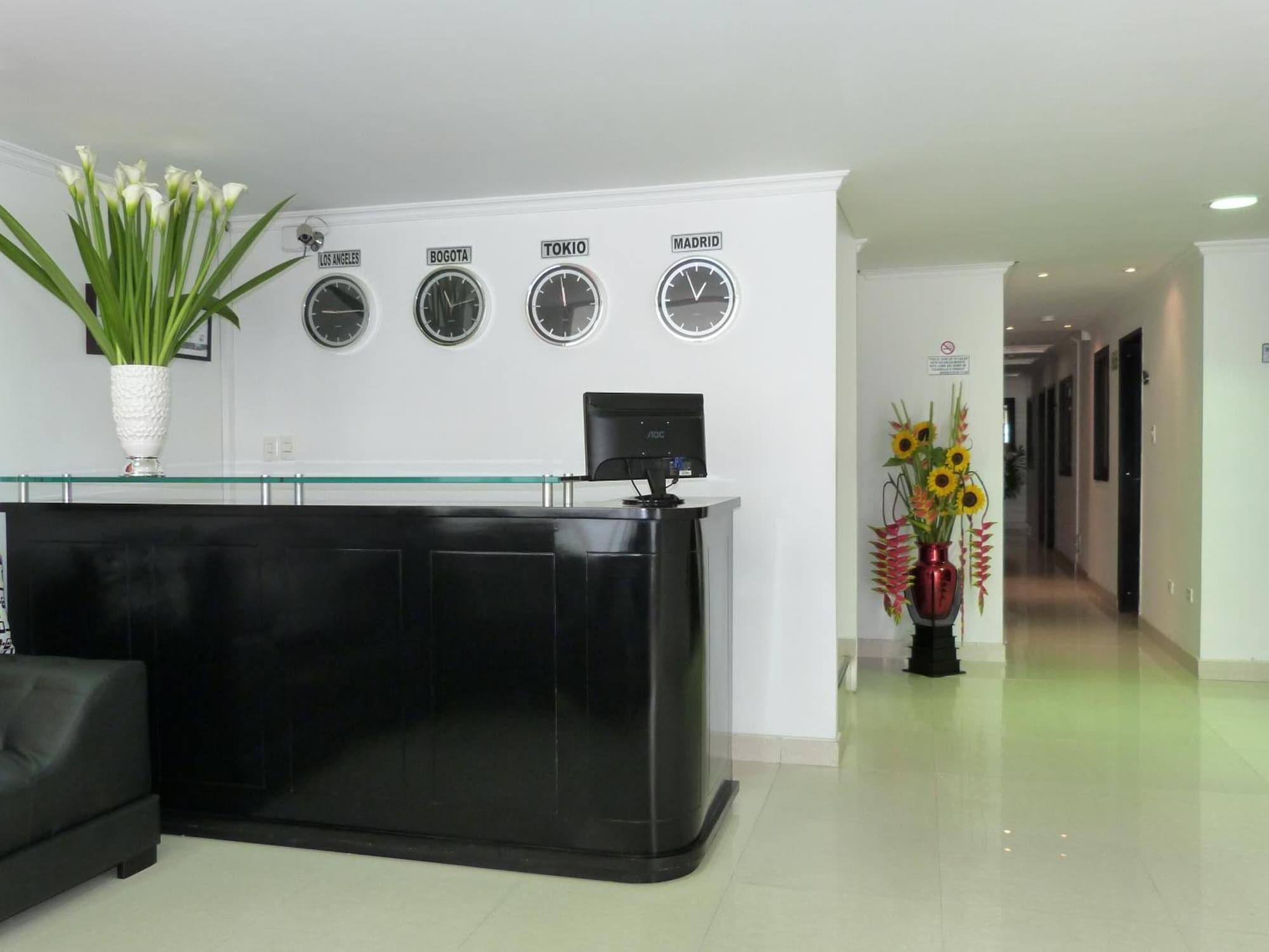 Vista Lobby Hotel Radel Bogota