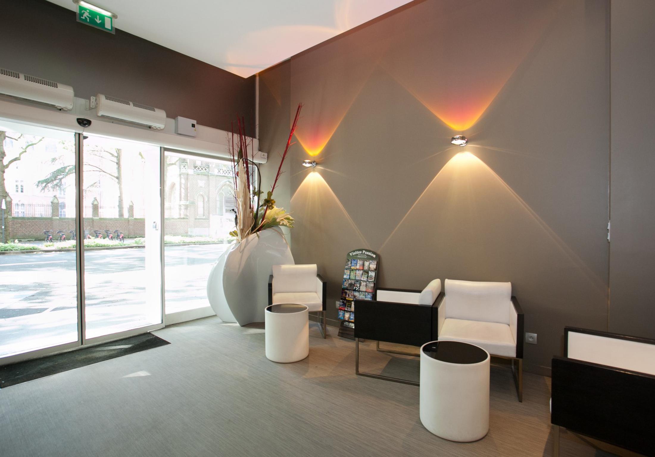 Vista Lobby Residhotel Lille Vauban