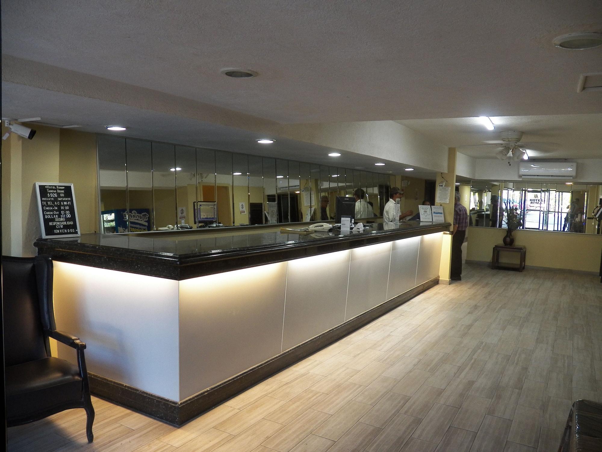 Vista Lobby Hotel Roma