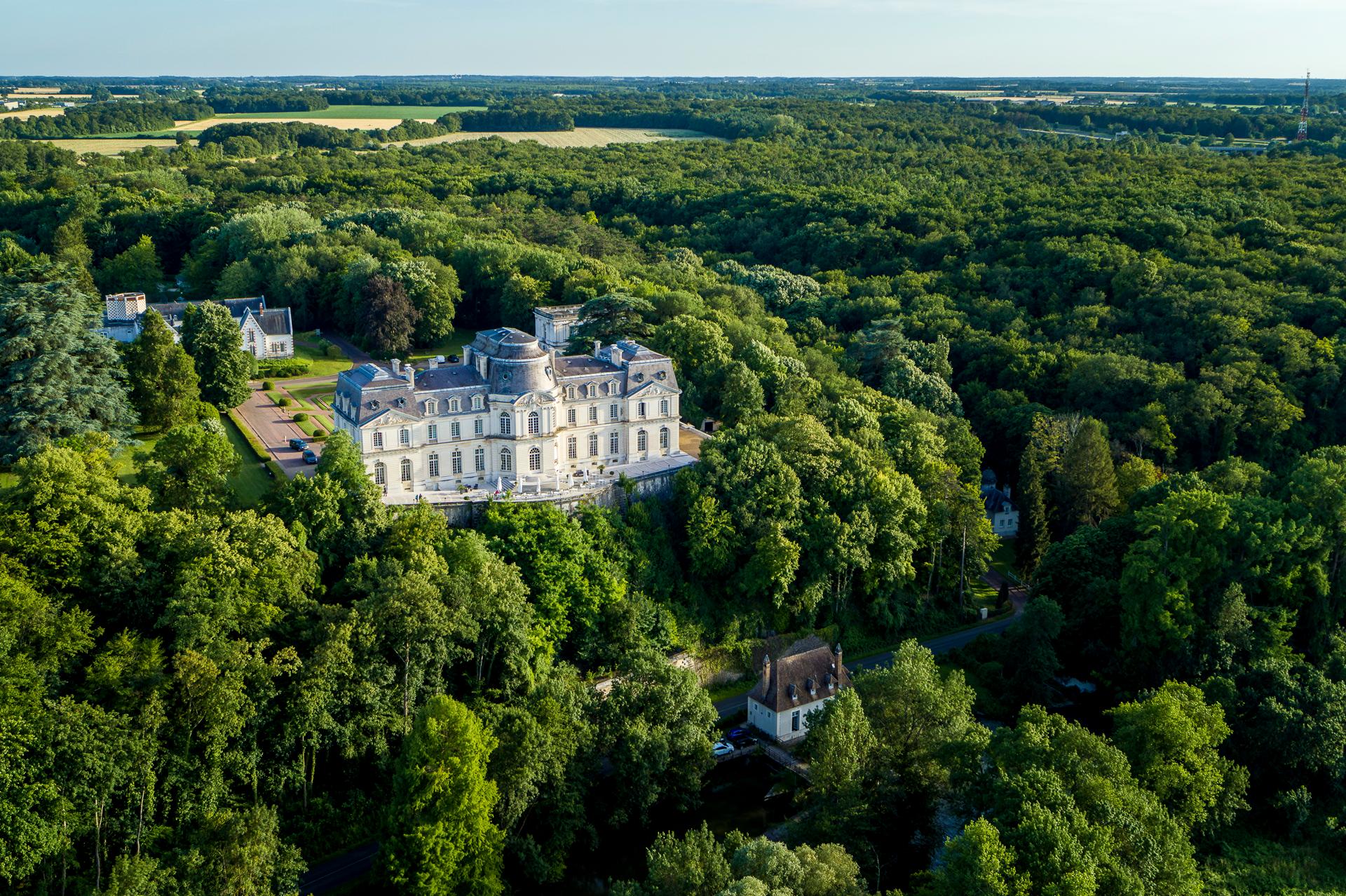 Vista Exterior Château d'Artigny