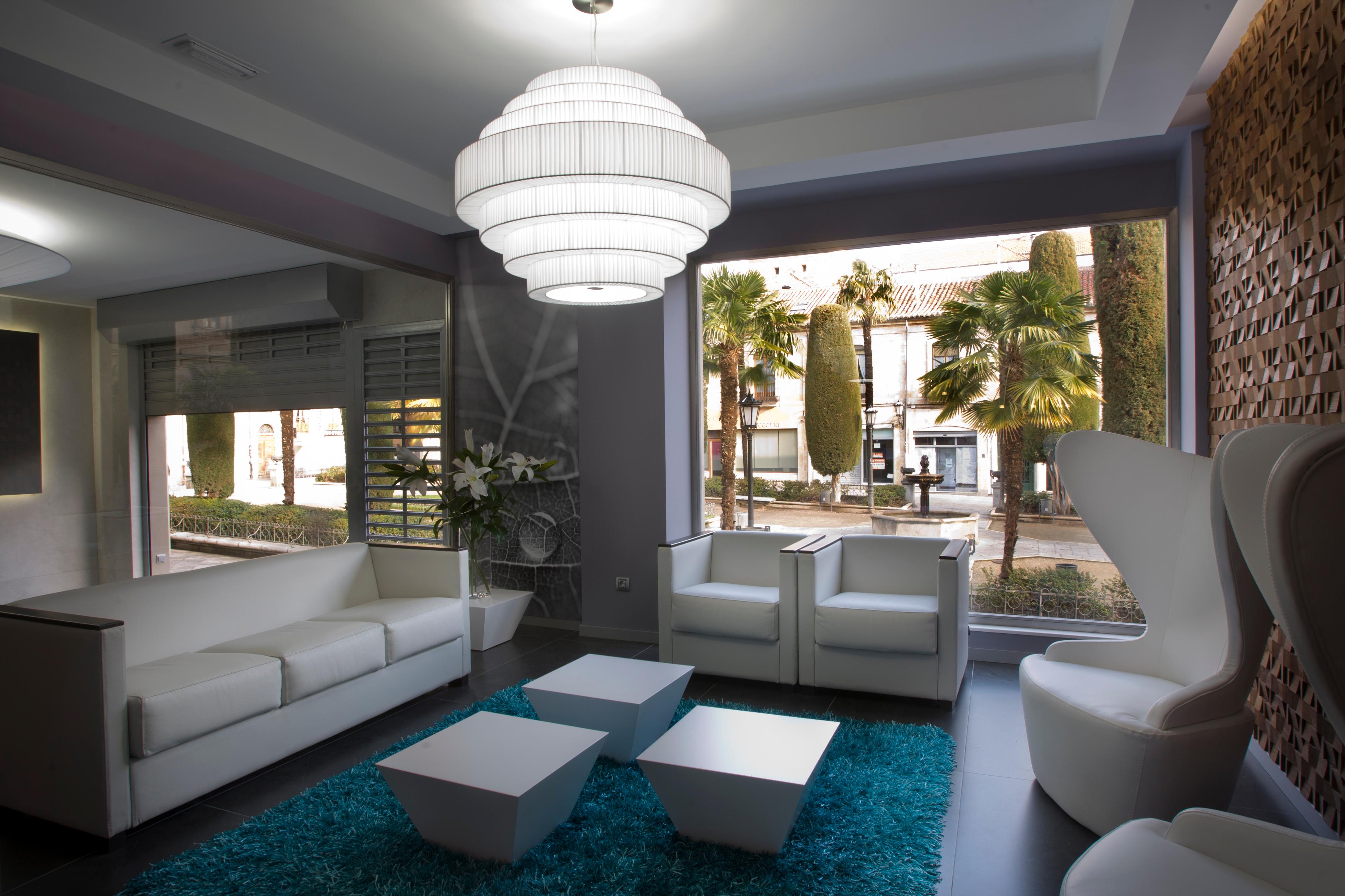 Vista Lobby Salamanca Suite Studios