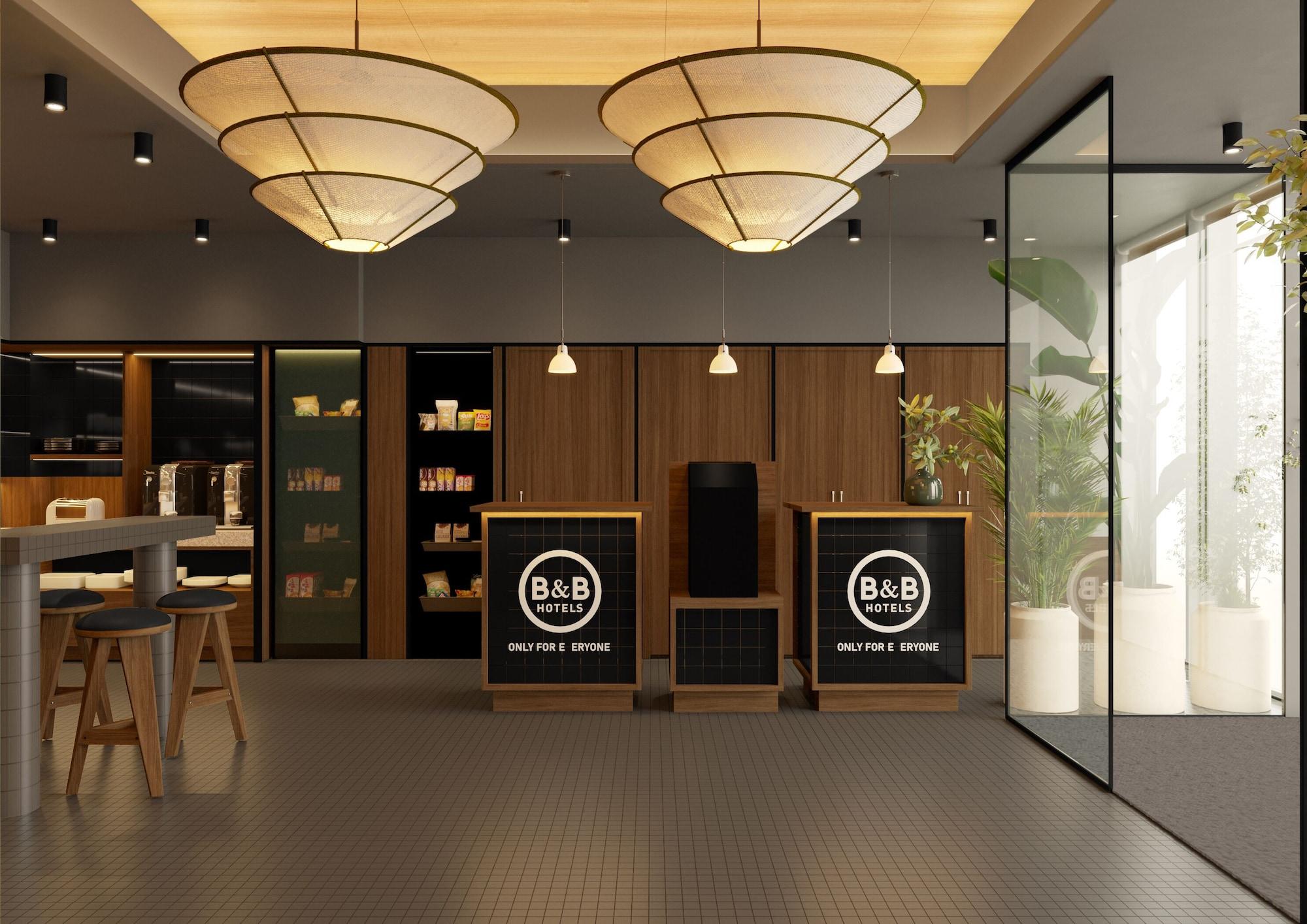 Vista Lobby B&B HOTEL MADRID Carabanchel