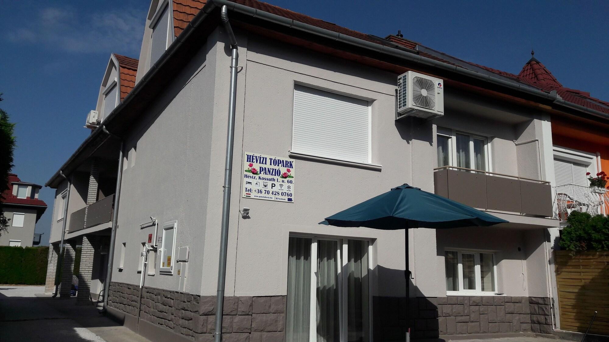 Vista Exterior Hévízi Tópark Panzió