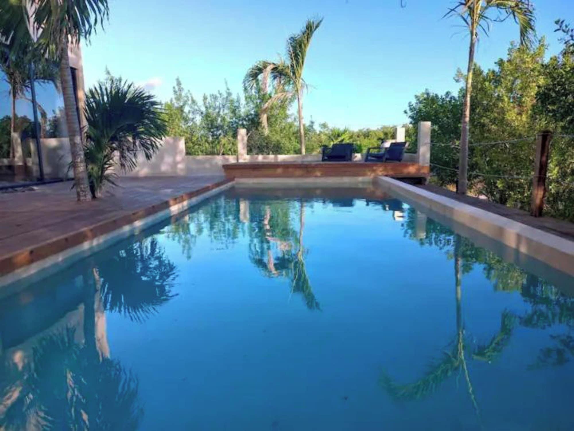 Vista Piscina Piquete Holbox