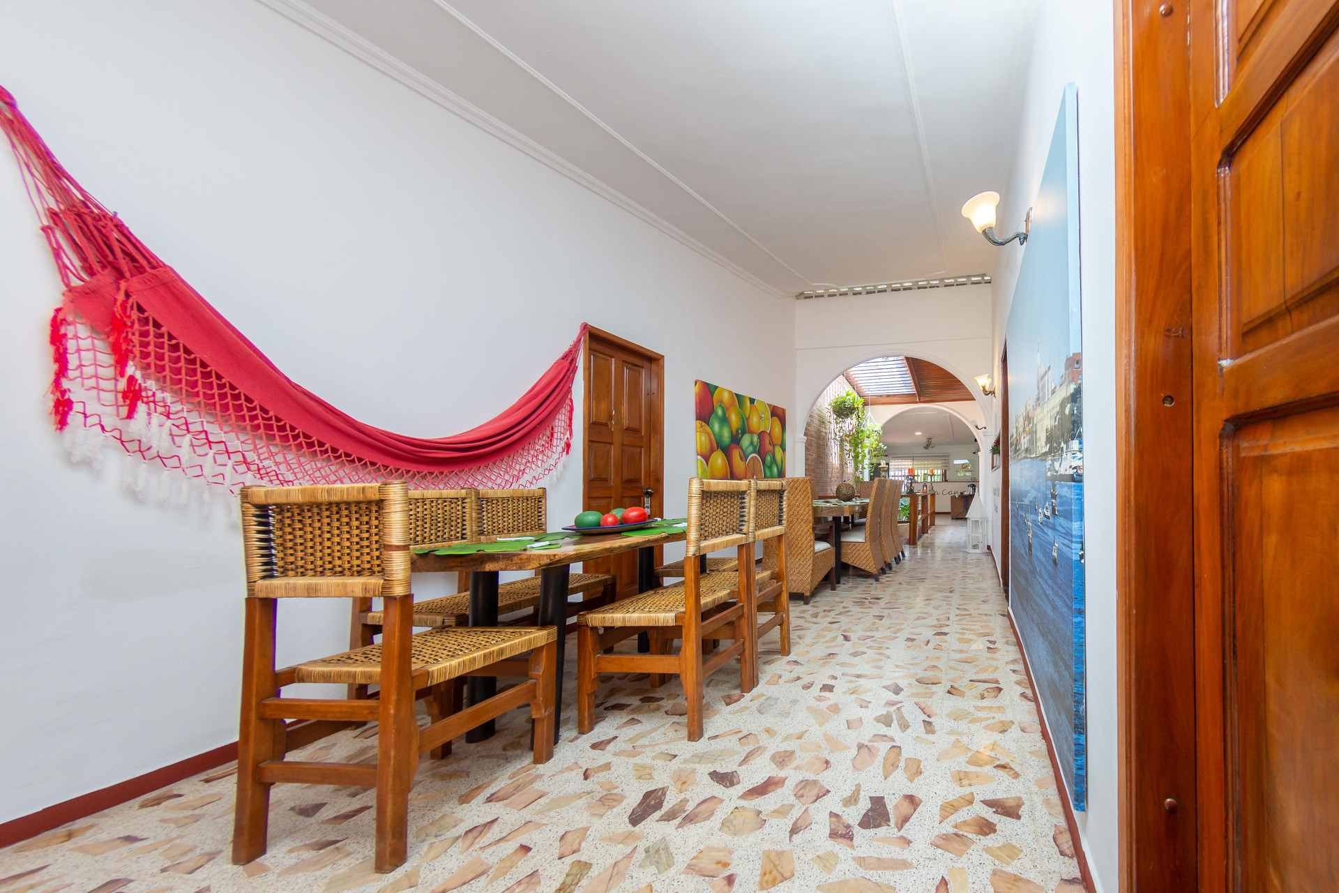 Vista Lobby Hotel Ayenda Casa Cano 1805