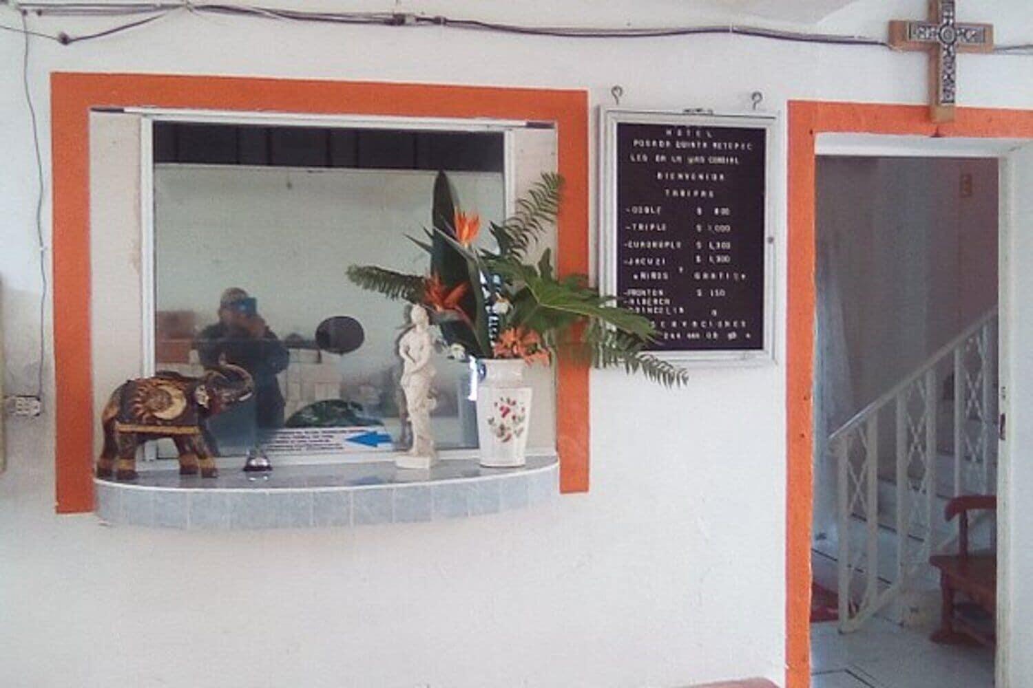 Vista Lobby Hotel Posada Quinta Metepec