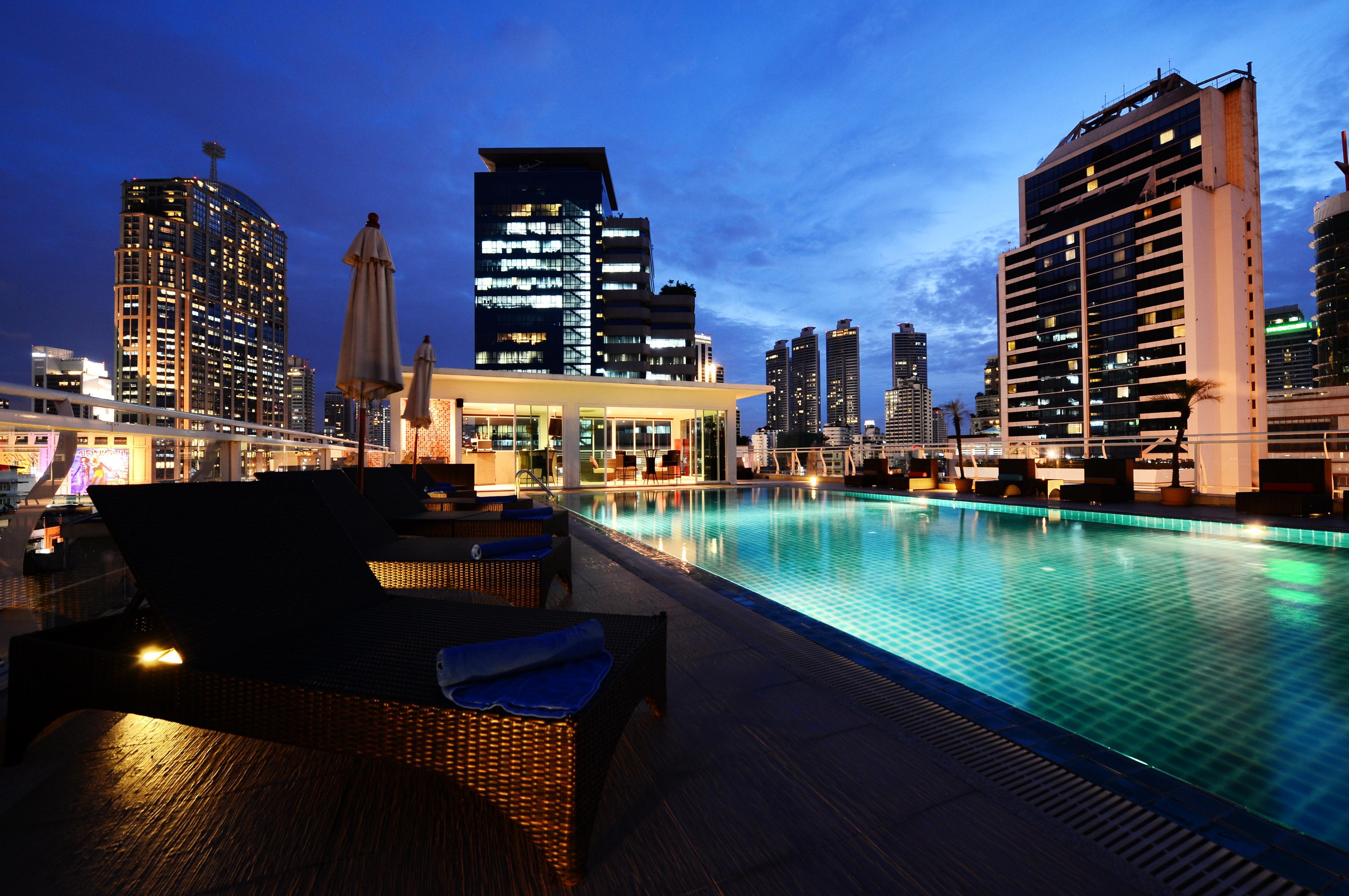 Vista Piscina The Bless Hotel and Residence