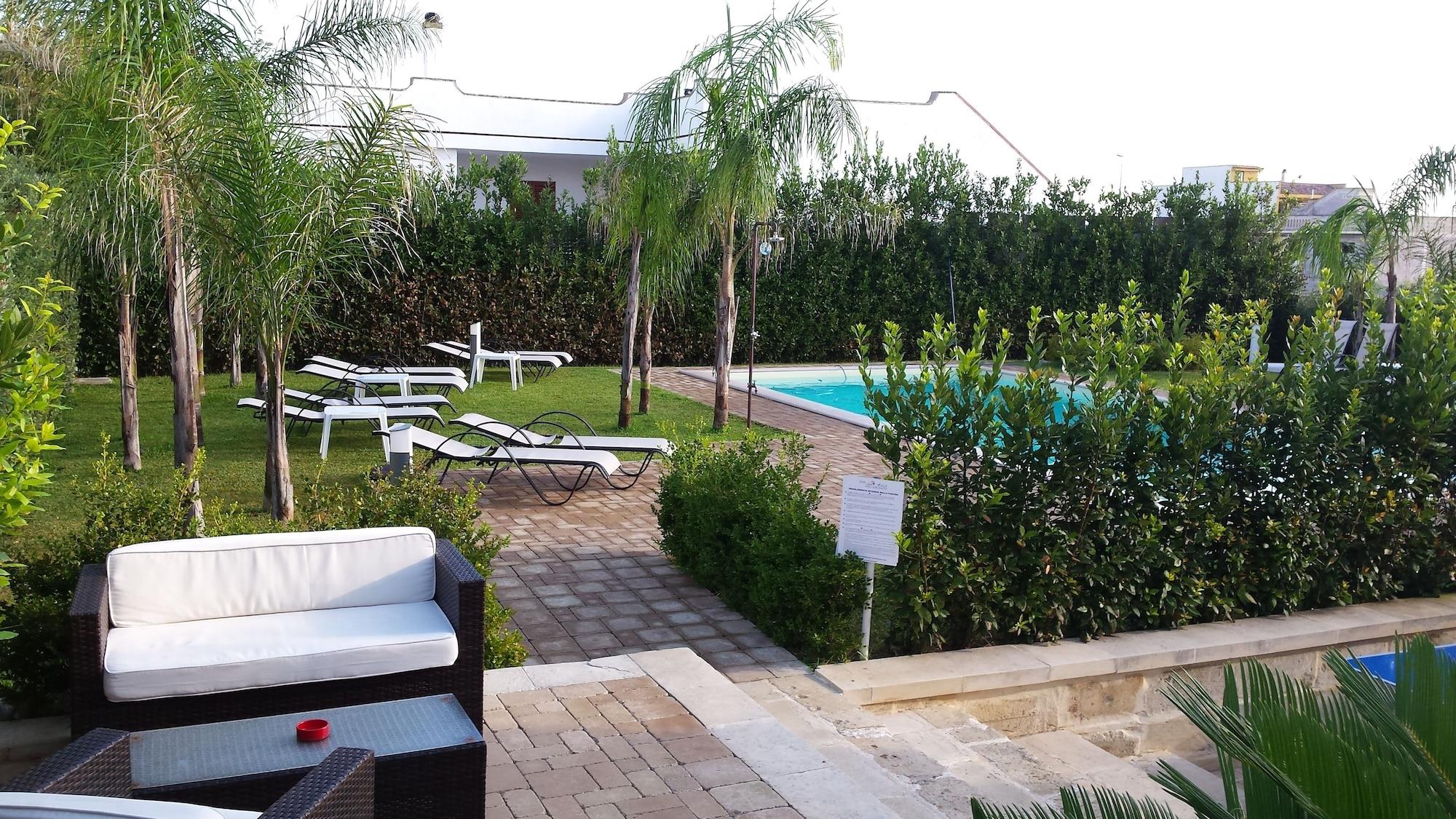 Vista Piscina Le Murge del salento