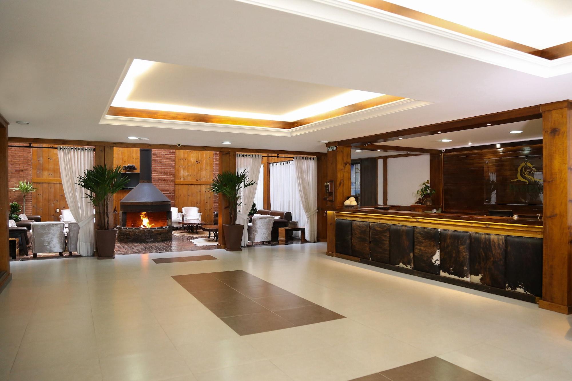 Vista Lobby Hotel Fazenda Pampas