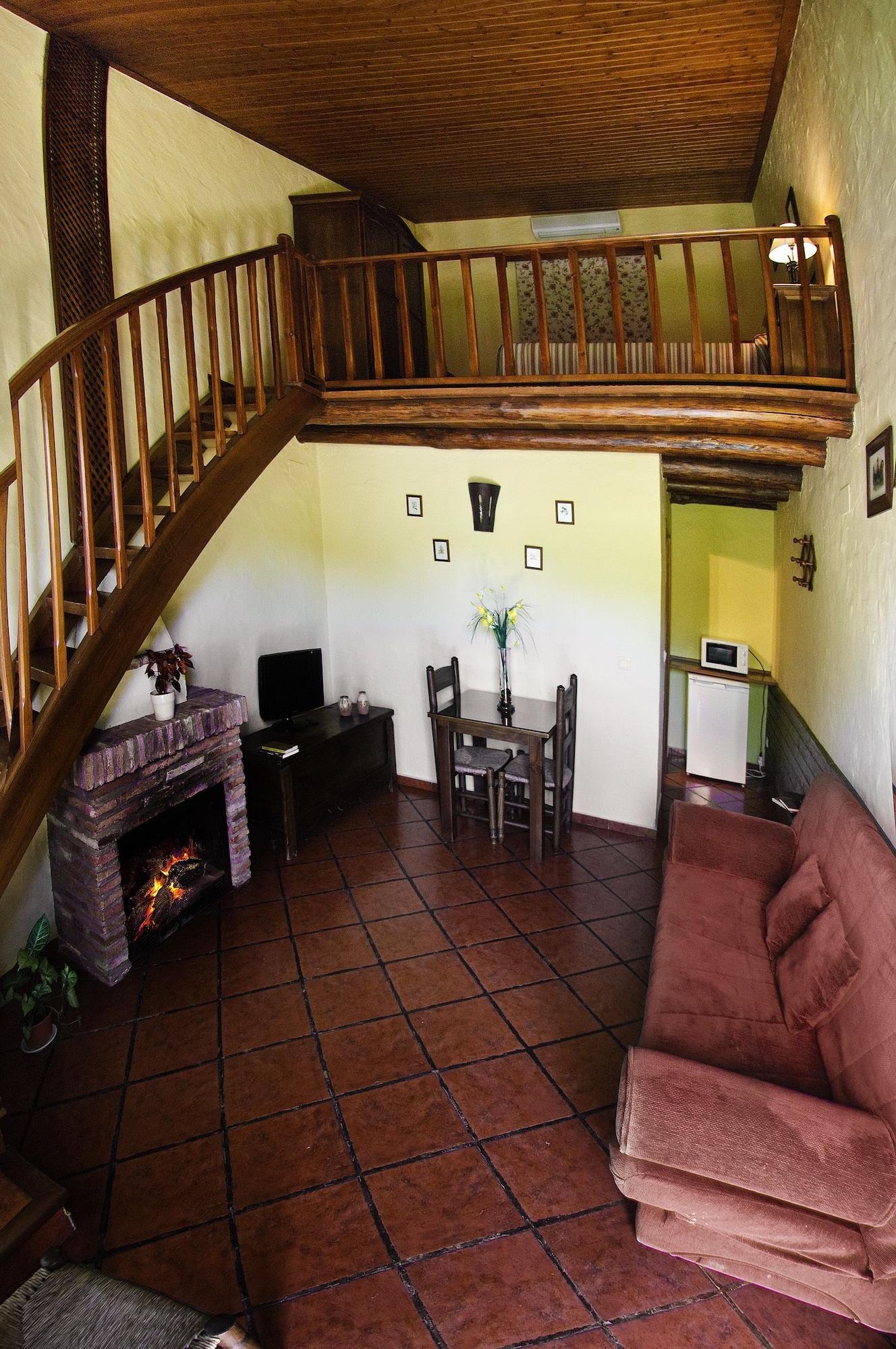 Vista Lobby Hotel Galaroza Sierra