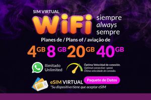 Actividad - WiFi- eSIM Internet datos Móviles para Aruba