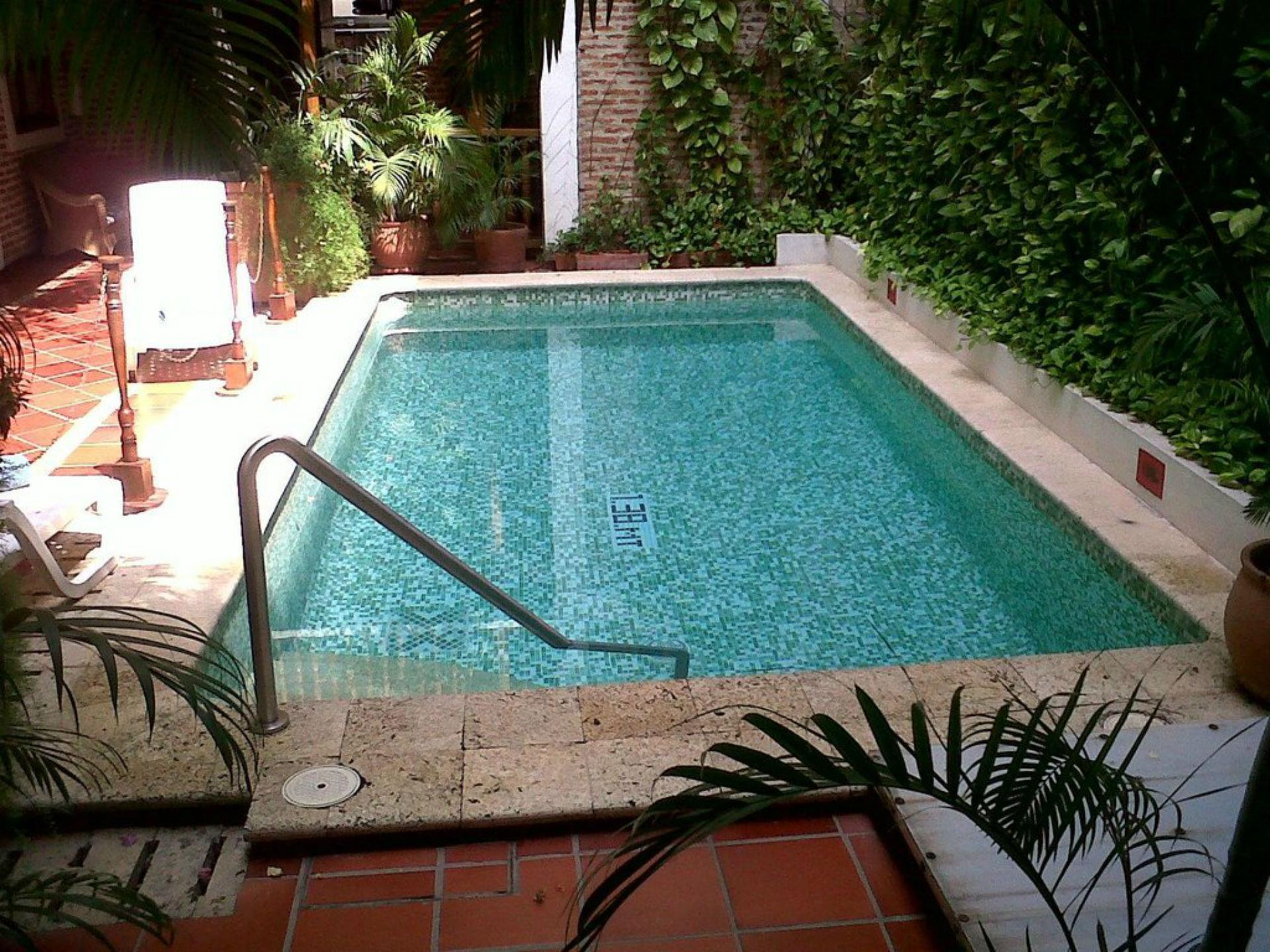 Pool view Hotel Don Pedro De Heredia