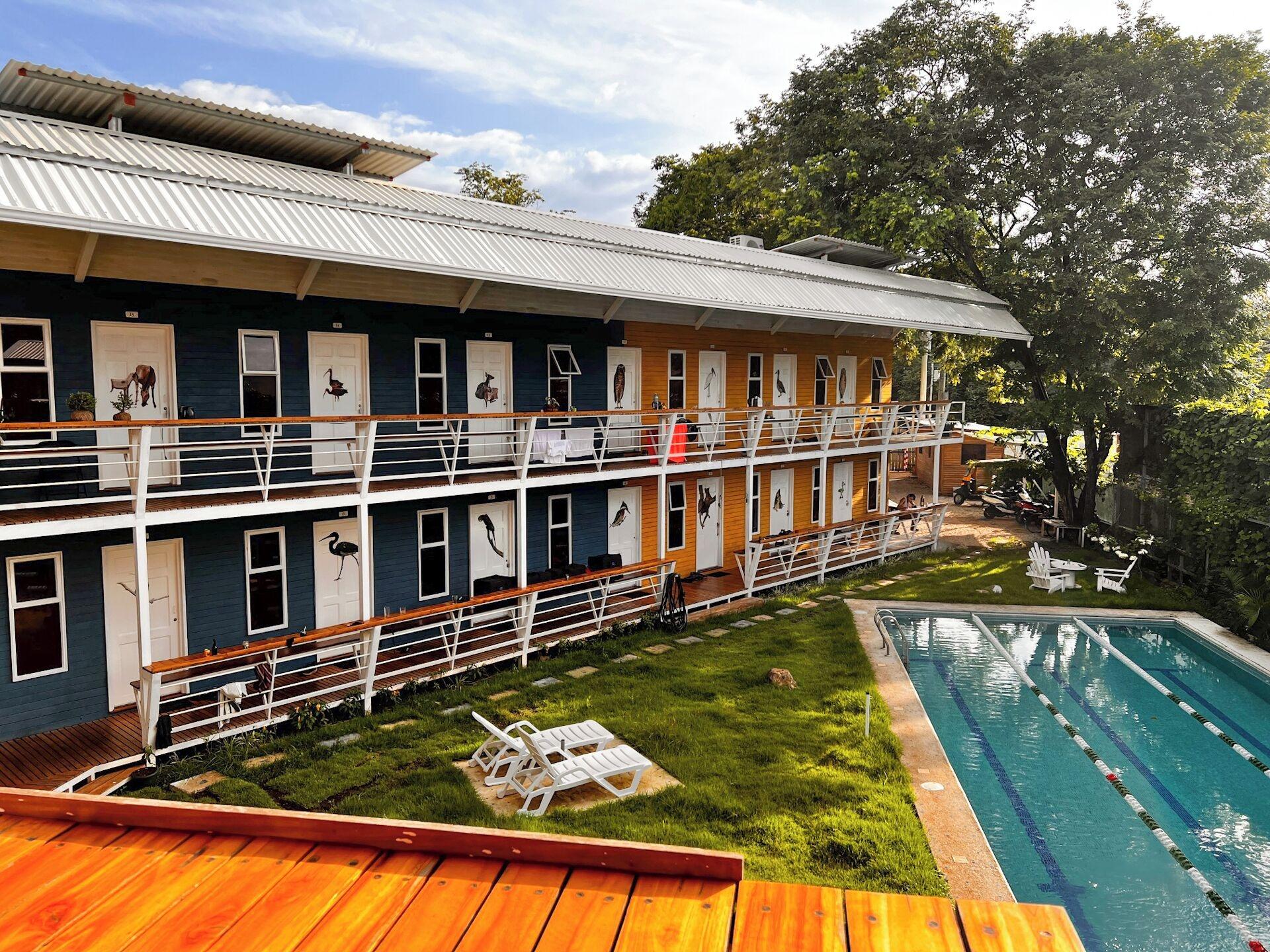 Vista Exterior Hotel Tama Lodge