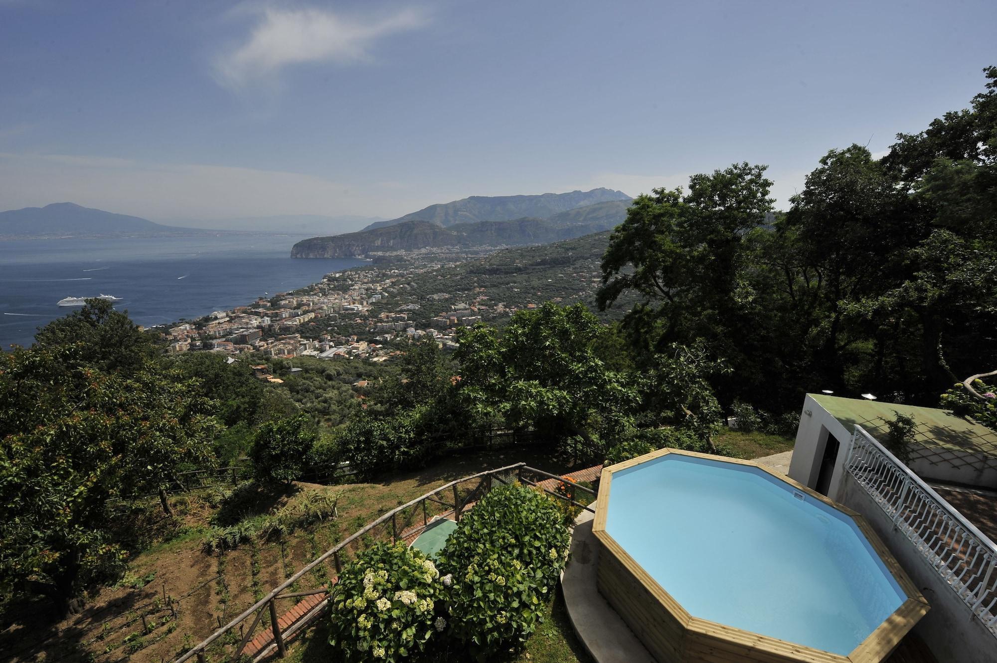 Vista Piscina Sycamore Hill B&B