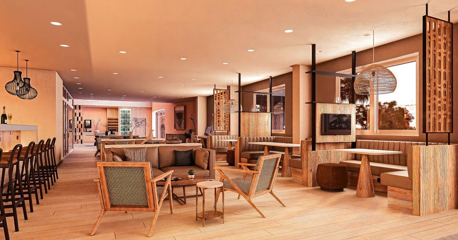 Restaurant Courtyard By Marriott Playa Del Carmen