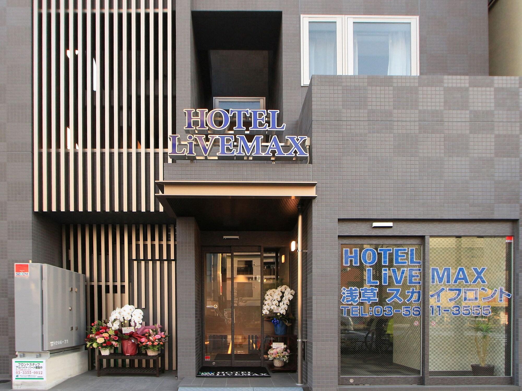 Vista Exterior Hotel LiVEMAX ASAKUSA SKY FRONT