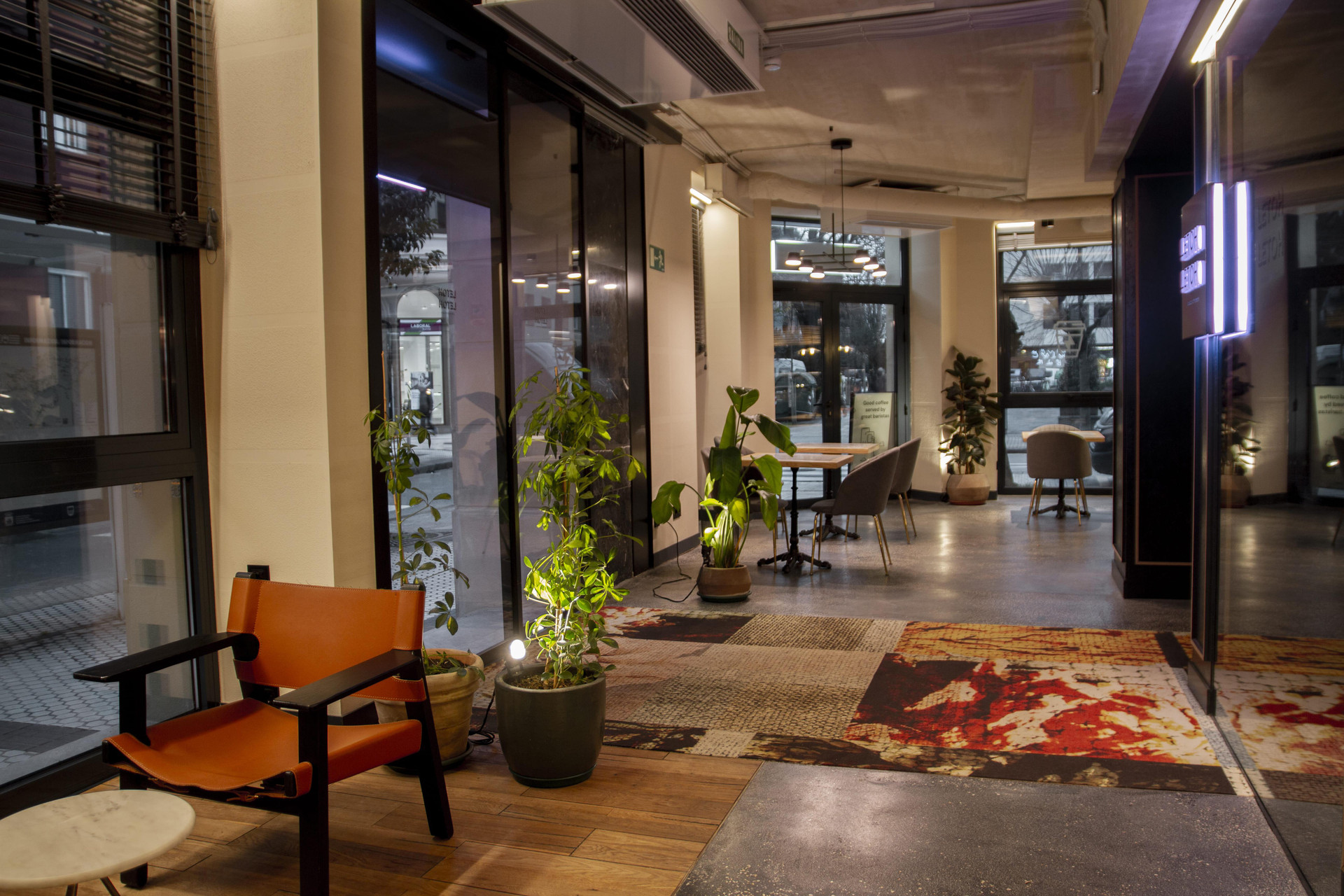 Vista Lobby LETOH LETOH San Sebastián