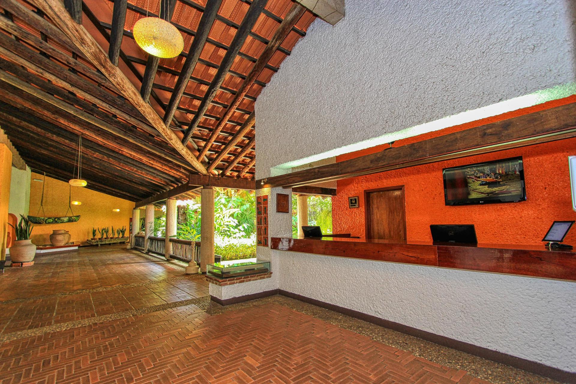 Vista Lobby Hotel Ciudad Real Palenque