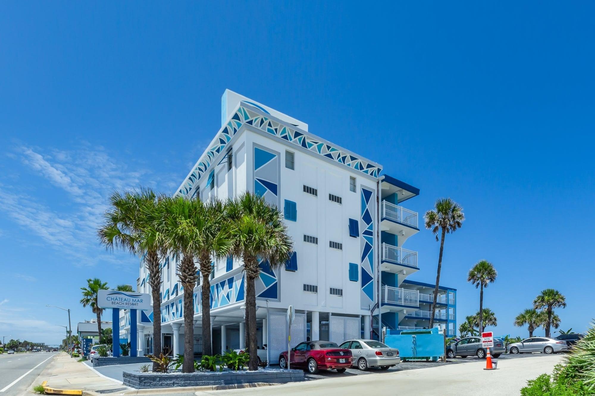 Vista Exterior Chateau Mar Beach Resort