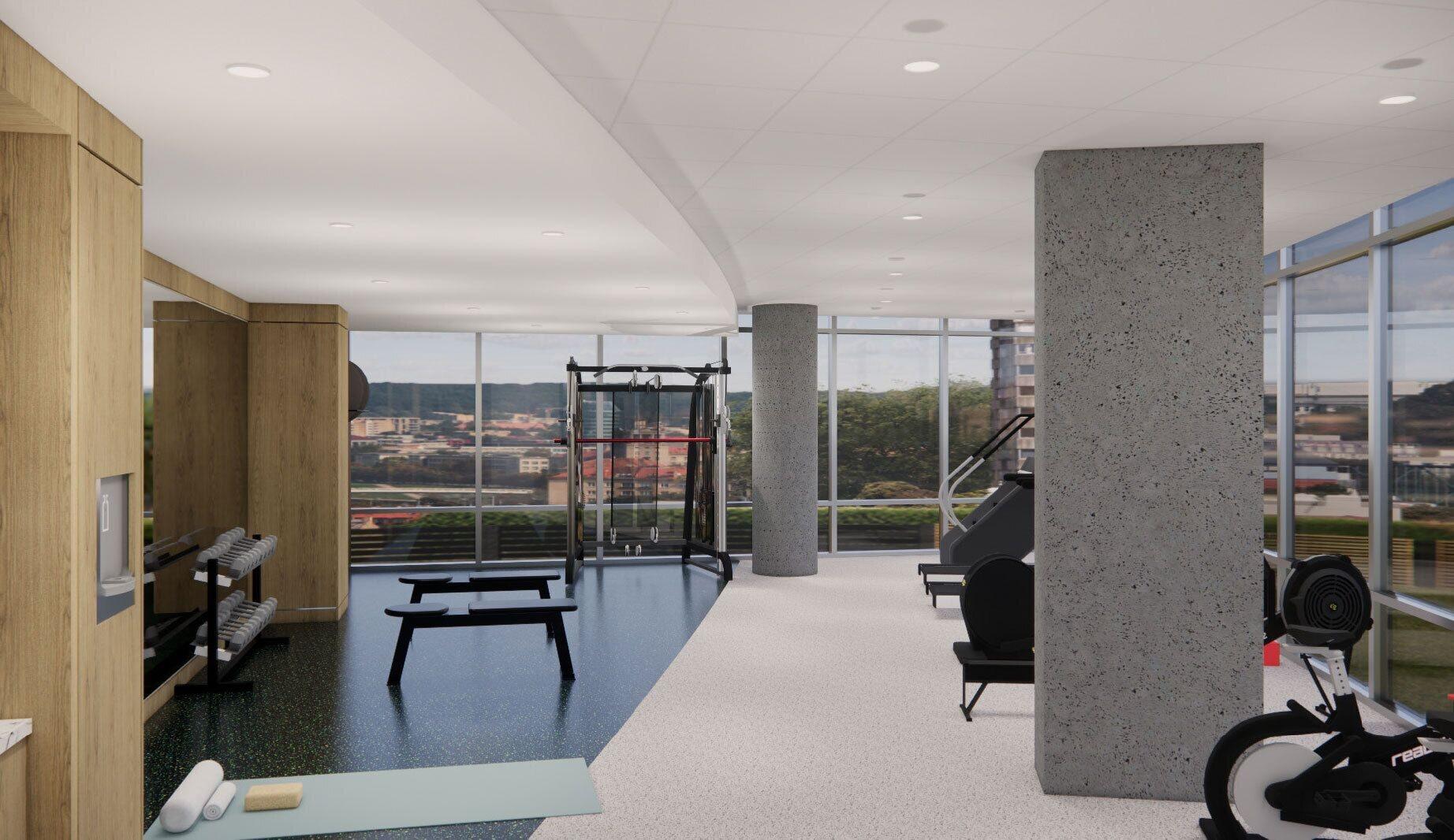 Gimnasio Homewood Suites By Hilton Surrey