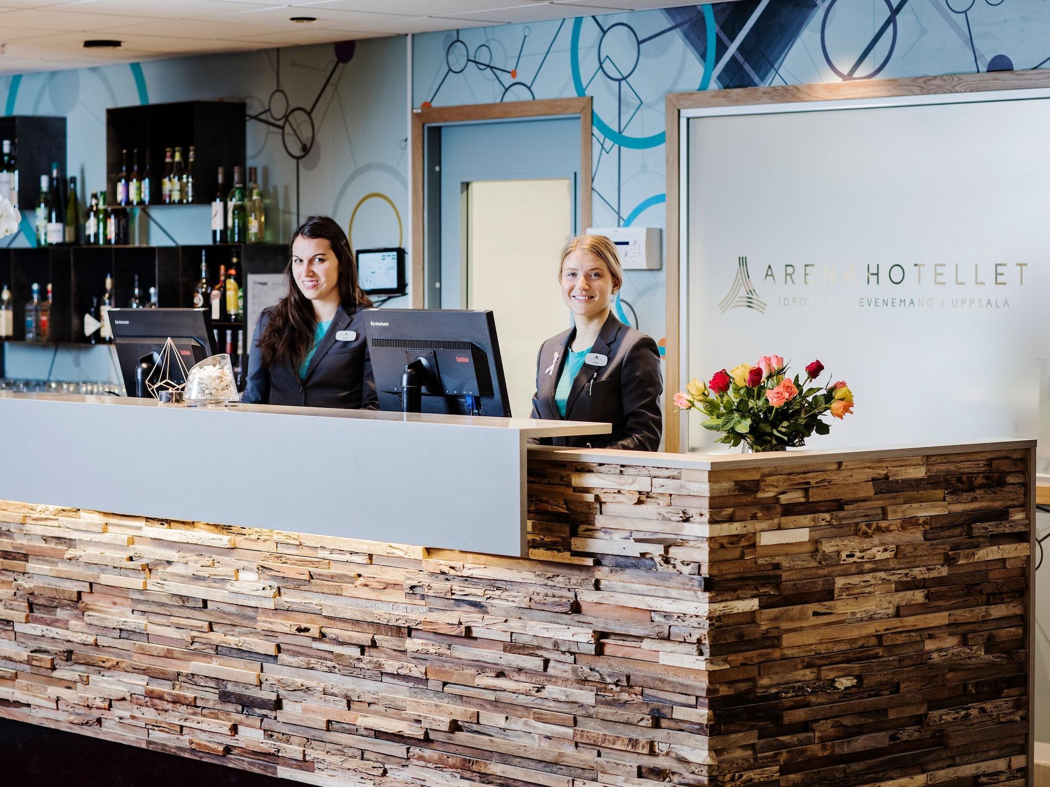 Vista Lobby Arenahotellet i Uppsala