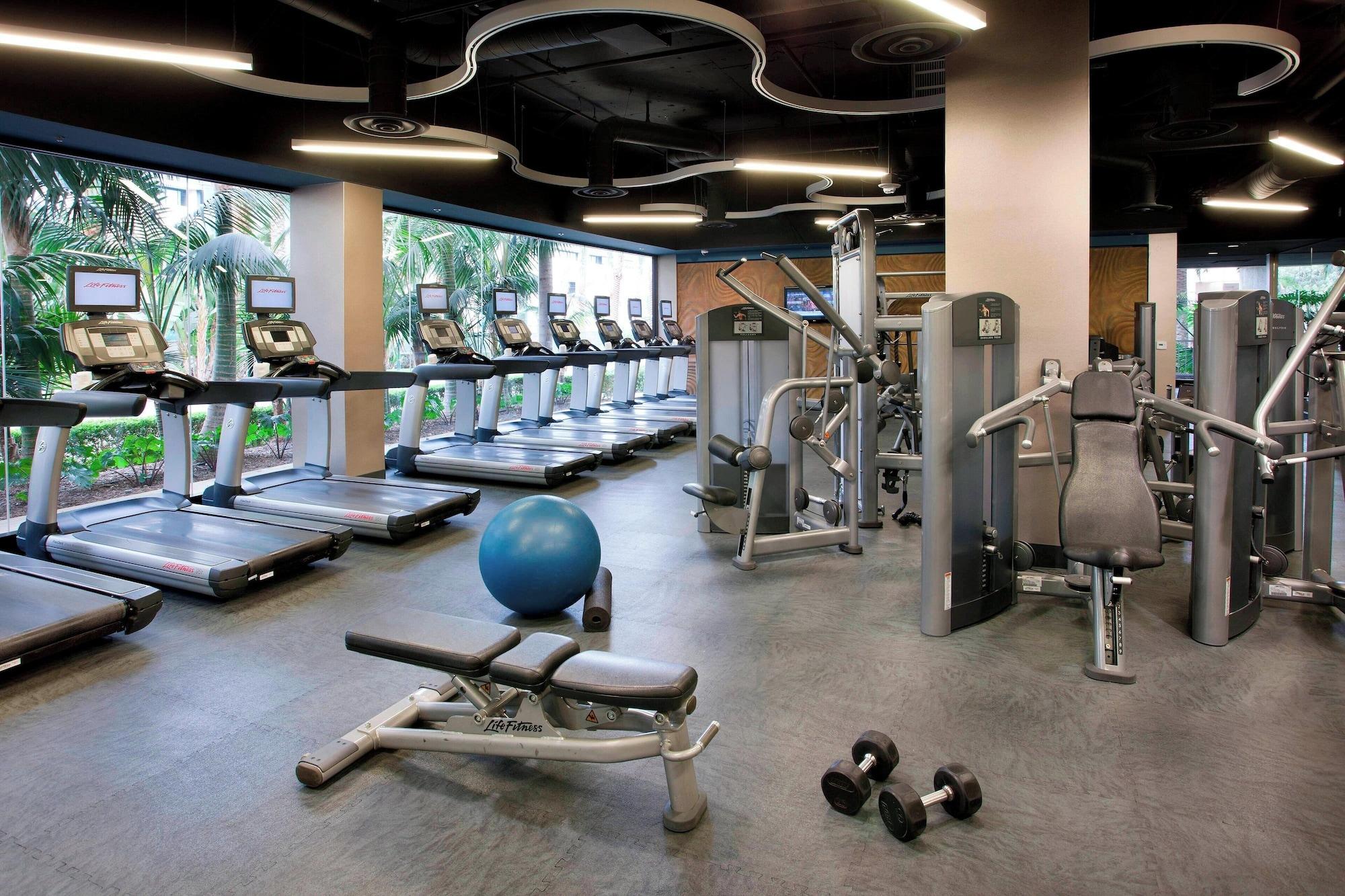 Gimnasio Anaheim Marriott Hotel
