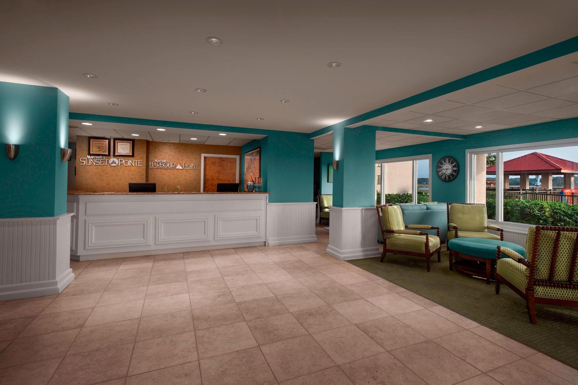 Vista Lobby Marriott's Harbour Point and Sunset Pointe at Shelter Cove