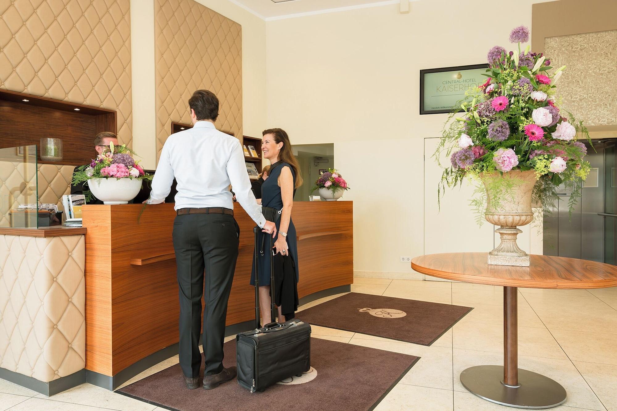Vista Lobby Central-Hotel Kaiserhof