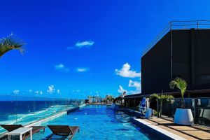 Alquiler Vacacional - Ed. Frente Mar, Até 4 Hóspedes, Piscina, Academia, Rooftop, Jr Catito