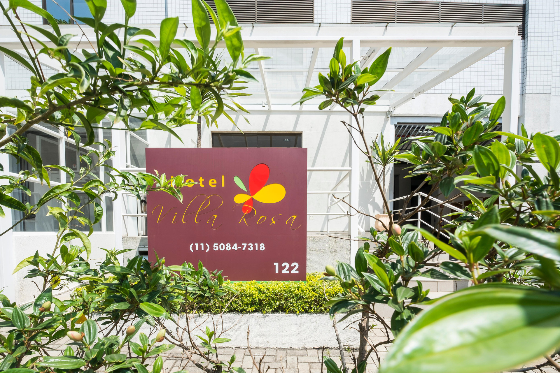 Vista Exterior Villa Rosa Hotel