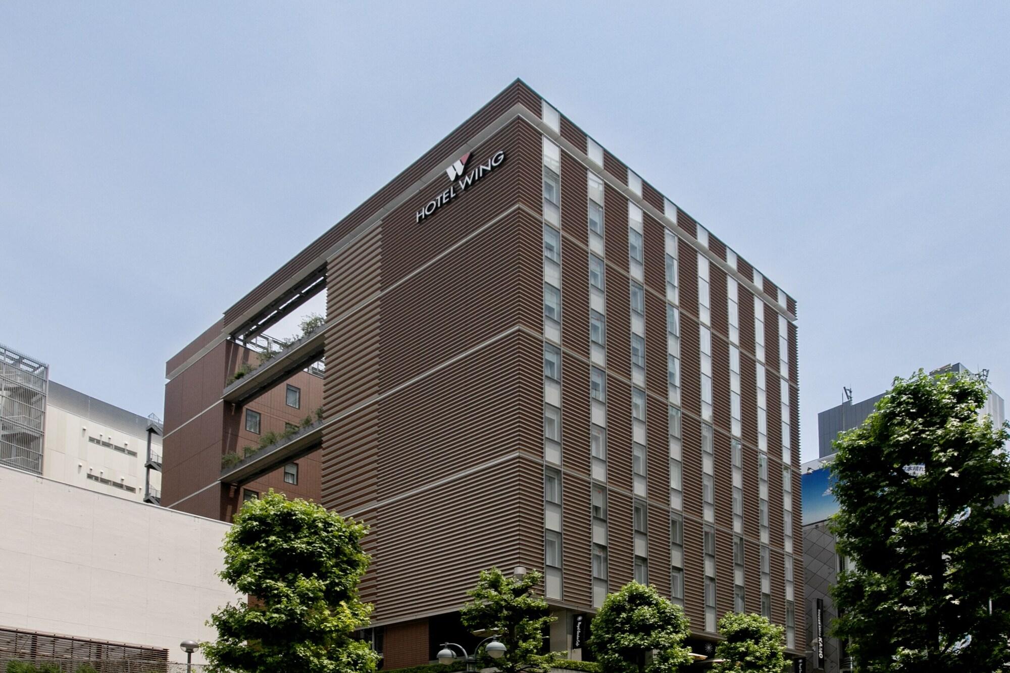 Vista da fachada Hotel Wing International Premium Shibuya